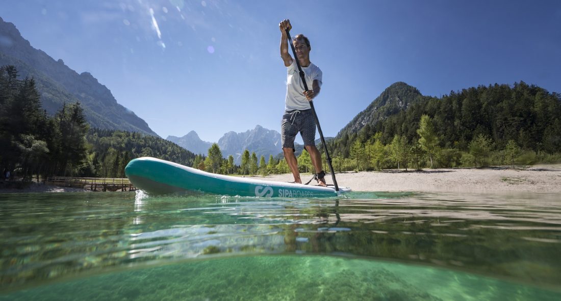 HIIT paddleboarding